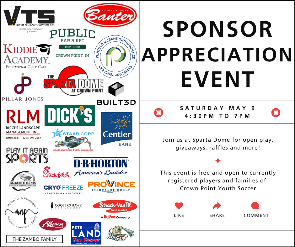 Sponsor Appreciation Event